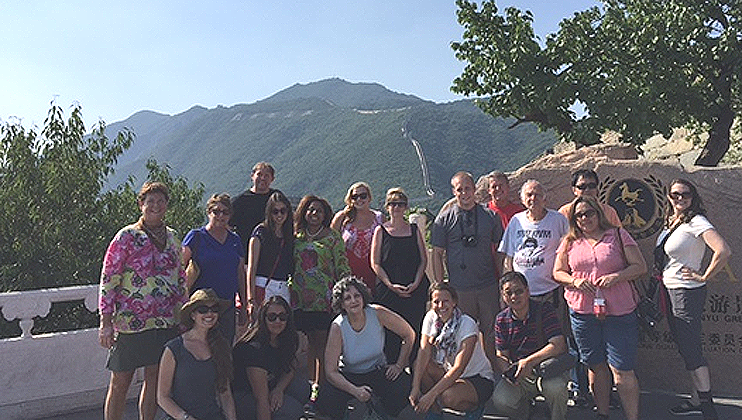 Great Wall Group Photo