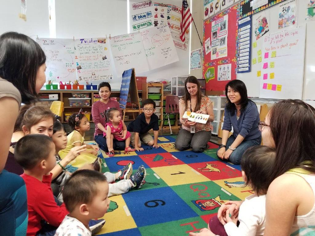 PFP Professional Fellows Program 3- Bai Xiaojing at an IRCO partner school