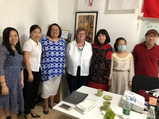 PFP Professional Fellows Program 4- Terese and Sheila with group