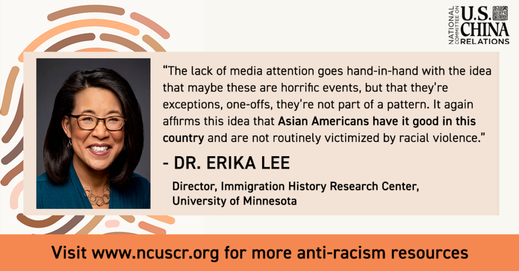 Anti-racism social card- ERIKA LEE