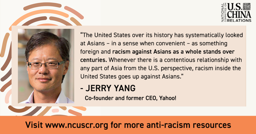 Anti-racism social card- JERRY YANG