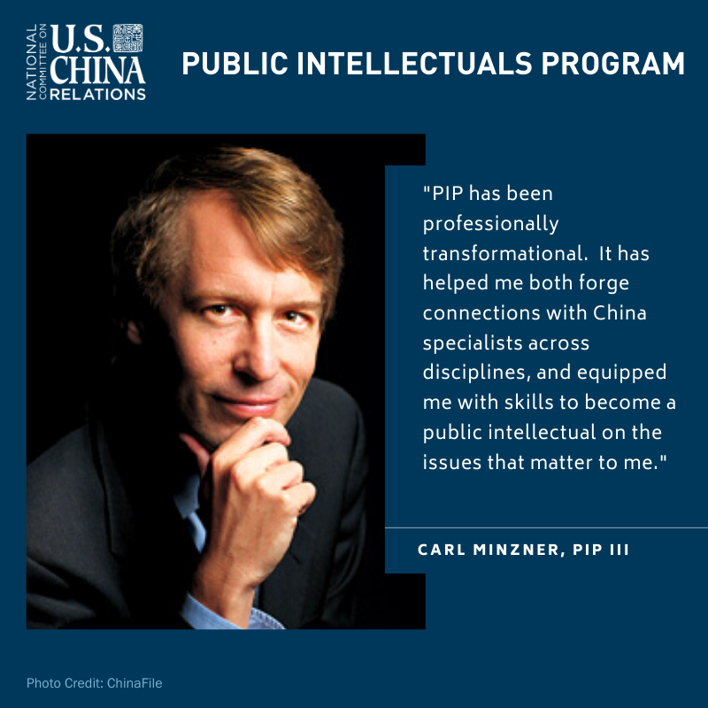 Public Intellectuals Program testimonial - Minzner