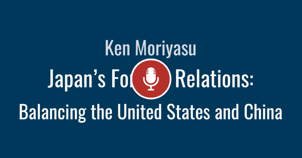 Japan's Foreign Relations: Balancing the United States and China