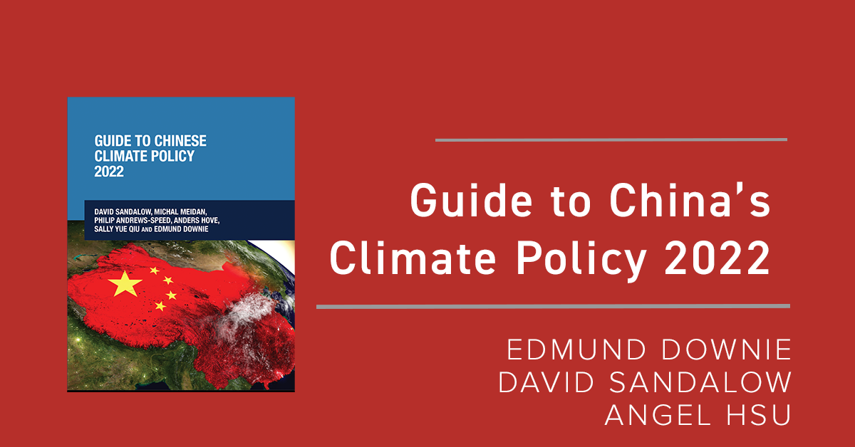 Guide to China's Climate Policy 2022
