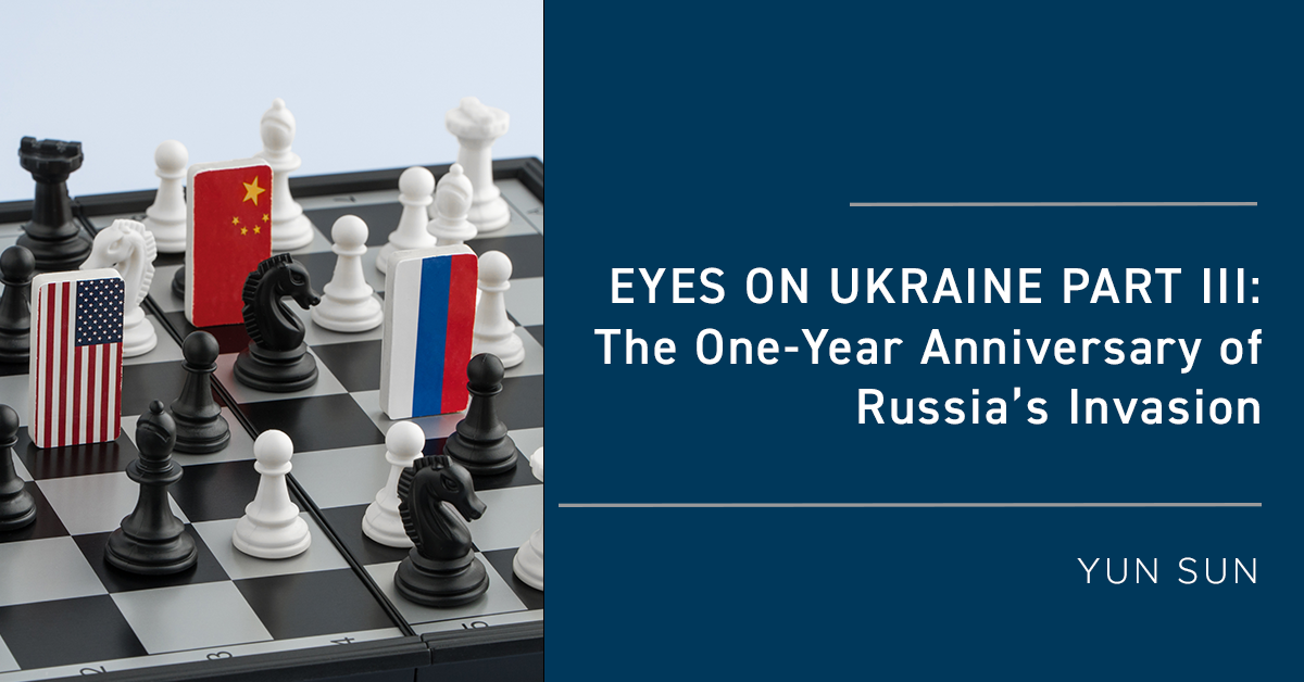 Eyes on Ukraine