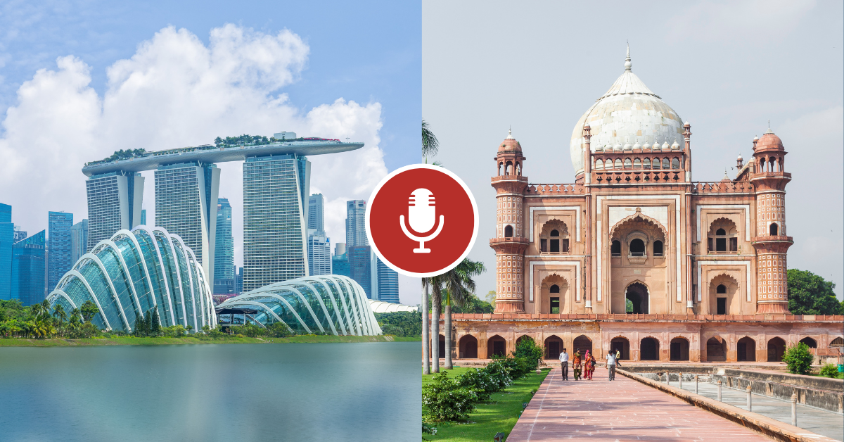 Views from Singapore and India