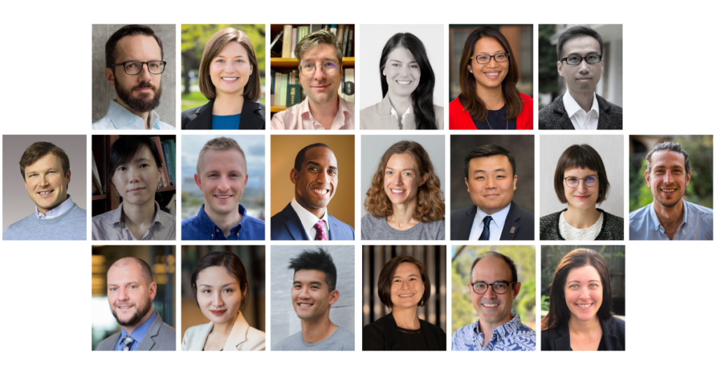 Public Intellectuals Program Fellows Eighth Cohort headshots