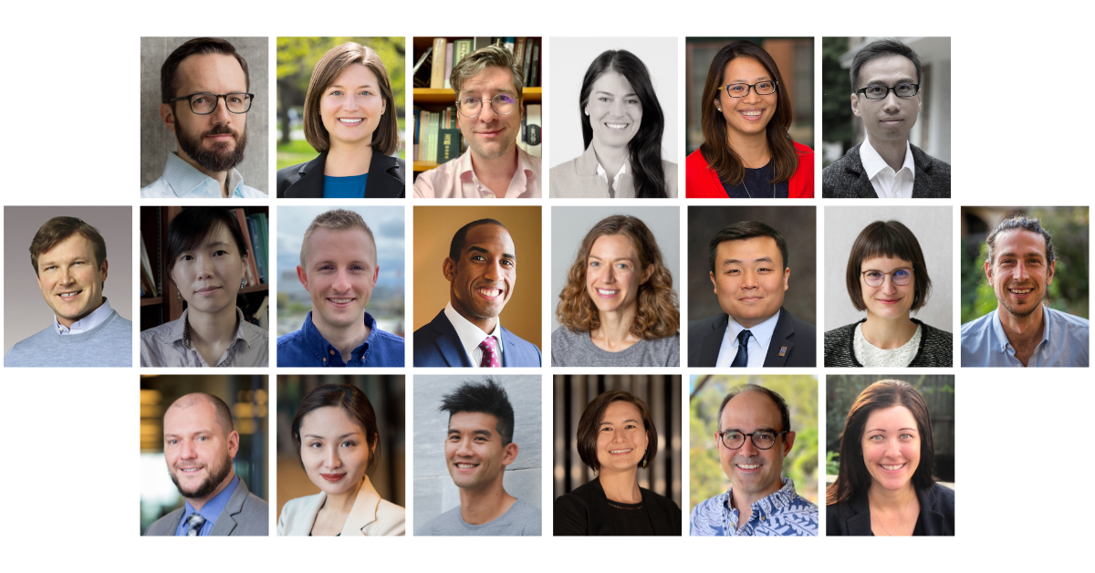 Public Intellectuals Program Fellows Eighth Cohort headshots