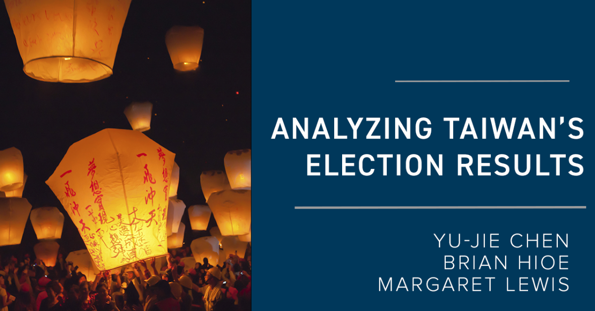 Analyzing Taiwan's elections results
