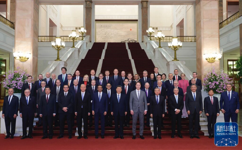 NCUSCR President Orlins and multinational leaders meet with Chinese officials in Beijing.